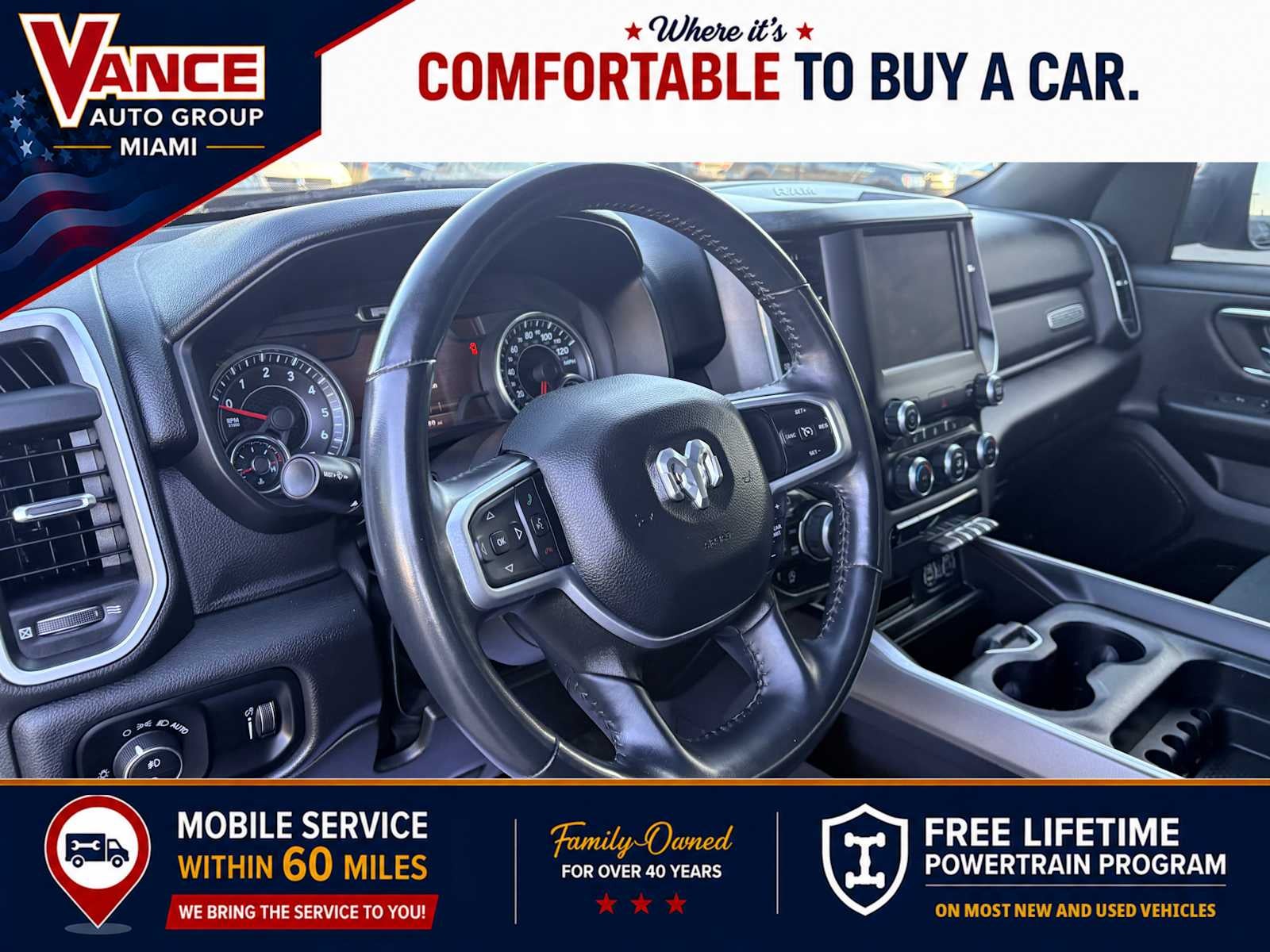 2022 RAM Ram 1500 Big Horn Crew Cab 4x4 5'7' Box