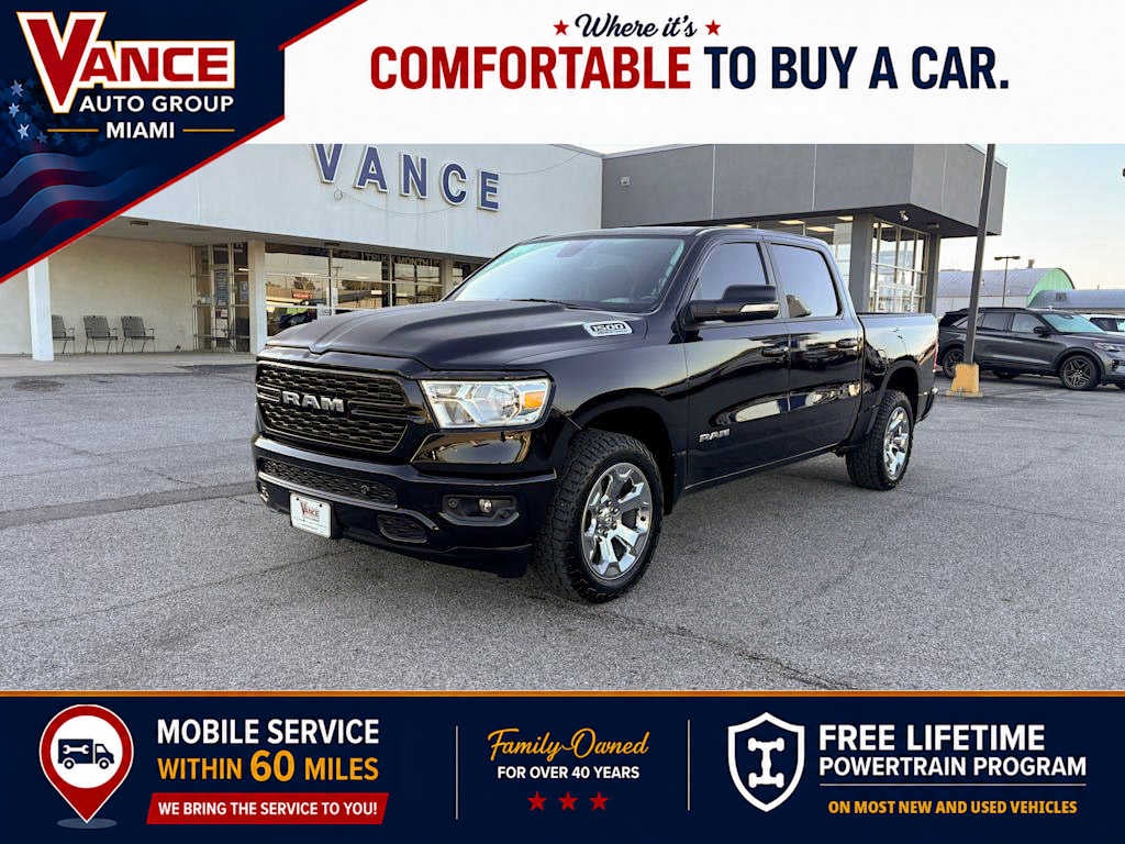 2022 RAM Ram 1500 Big Horn Crew Cab 4x4 5'7' Box