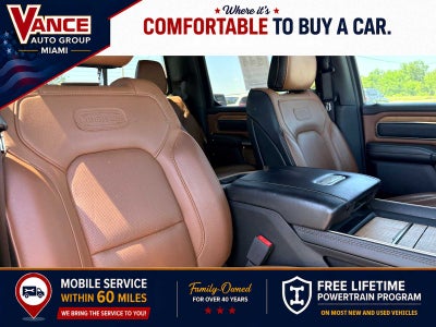 2020 RAM Ram 1500 Laramie Longhorn Crew Cab 4x4 5'7' Box