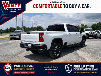2020 Chevrolet Silverado 2500HD 4WD Crew Cab Standard Bed Custom