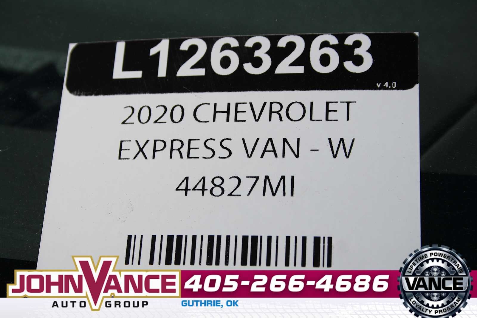 2020 Chevrolet Express Passenger LS