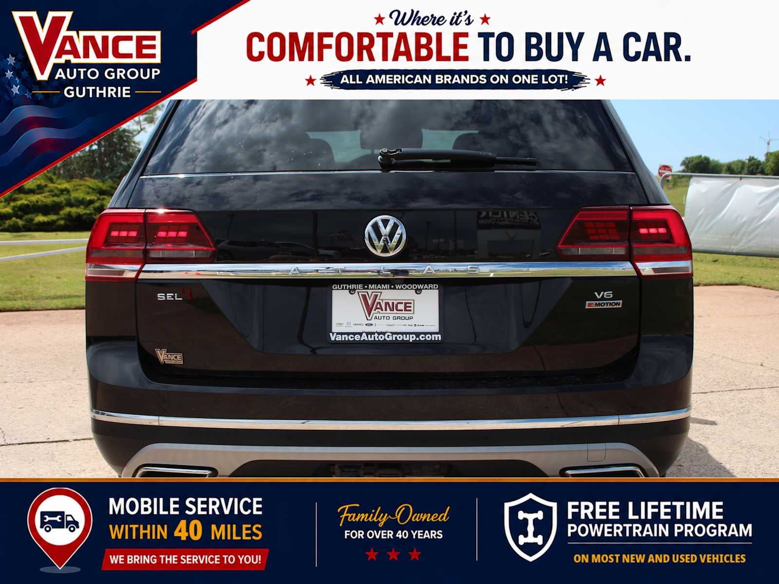 2019 Volkswagen Atlas 3.6L V6 SEL Premium