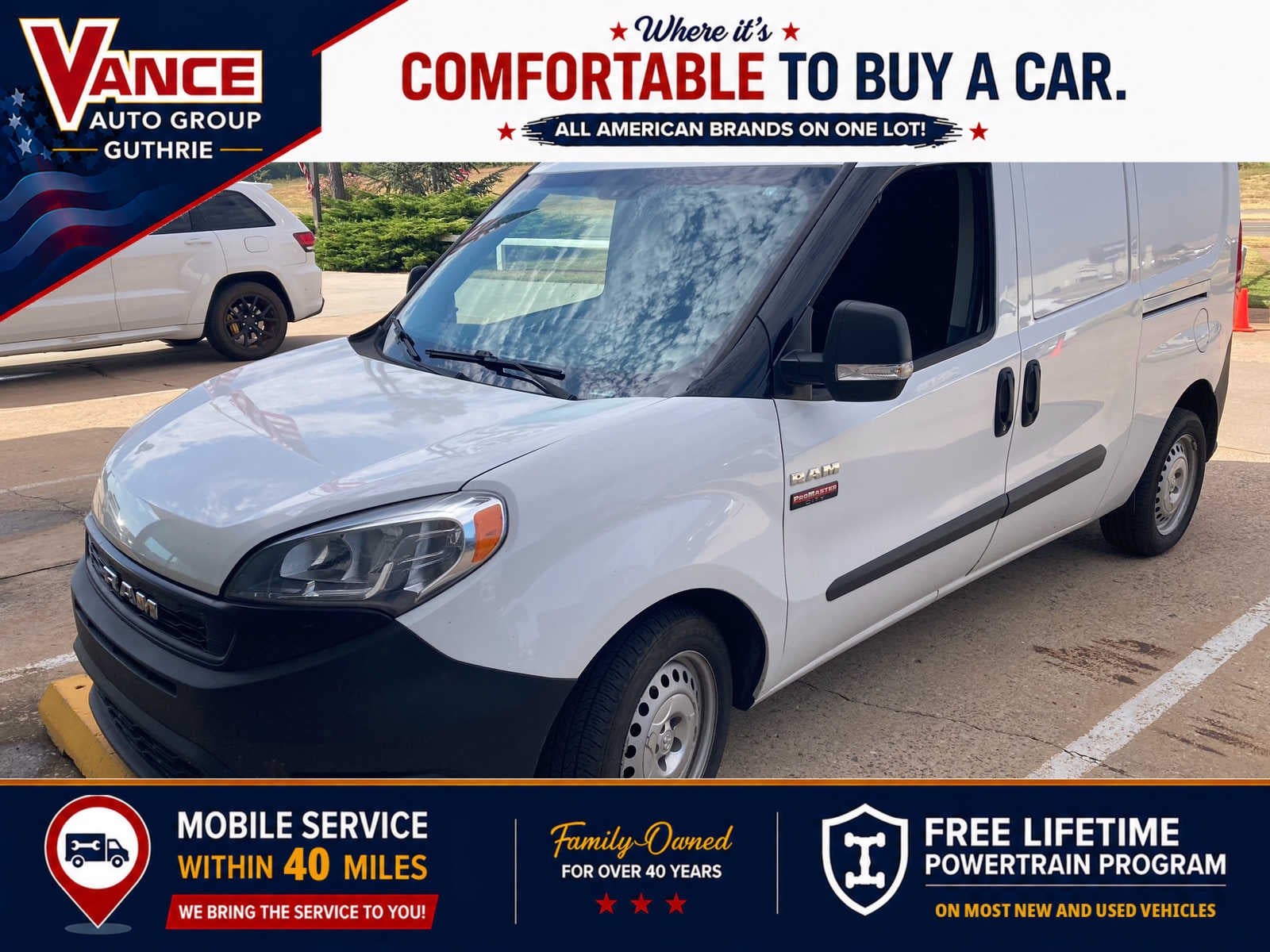 2021 RAM ProMaster City Tradesman