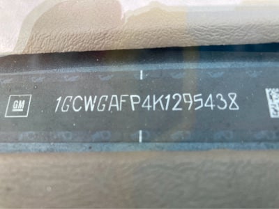 2019 Chevrolet Express Cargo 2500 Base