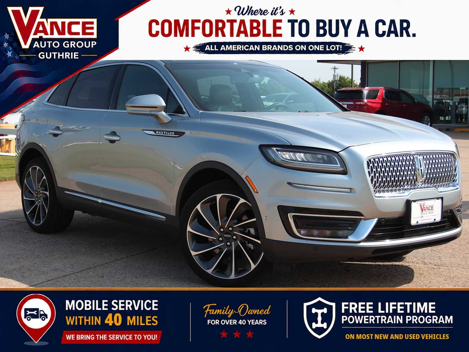 2020 Lincoln Nautilus Reserve