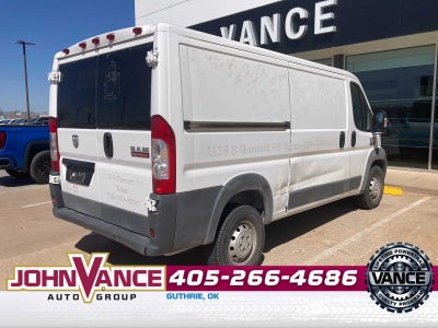 2017 RAM ProMaster Cargo Van 1500 Low Roof 136" WB