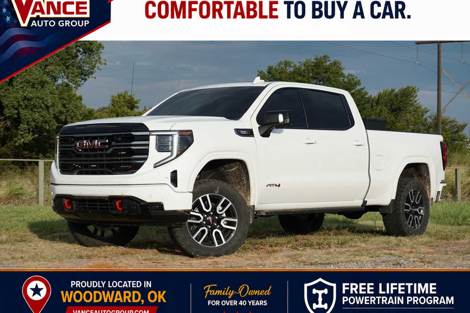 2026 GMC Sierra 1500 Crew Cab, Standard Bed, AT4, 4WD