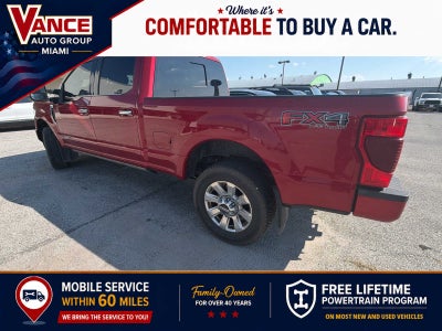2022 Ford Super Duty F-350 SRW Pickup Platinum